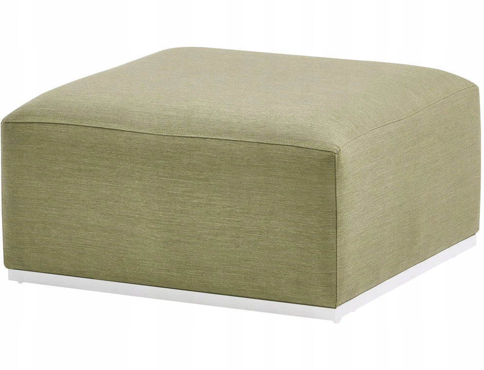 Lauko baldų komplektas Beliani Sodo sofa su otomane 7 asmenims BATTIFOLLO Alyvinė modulinė