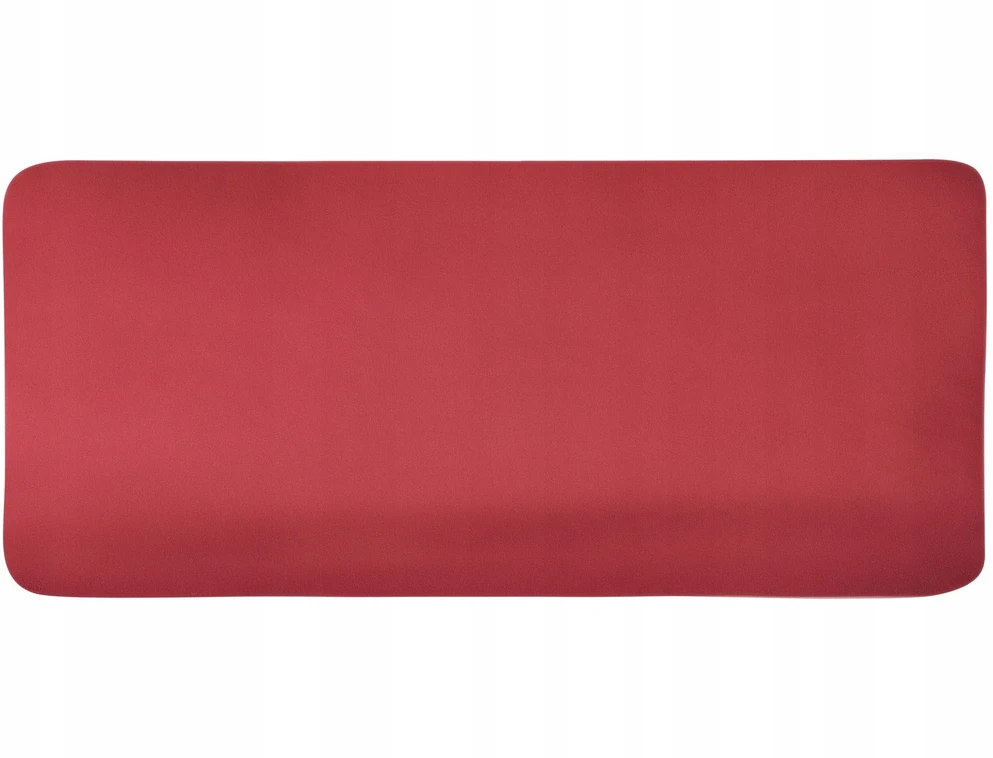 Beliani Trivietė išskleidžiama sofa EGGE, veliūras, burgundiška