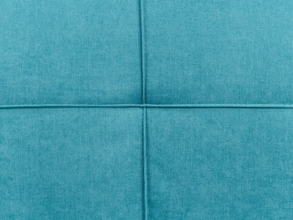 Beliani Trivietė išskleidžiama sofa HASLE, mėlyna