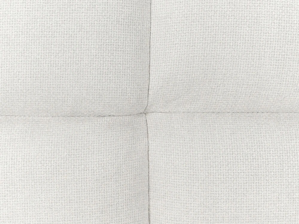 Beliani Trivietė sofa-lova SILJAN, kreminė