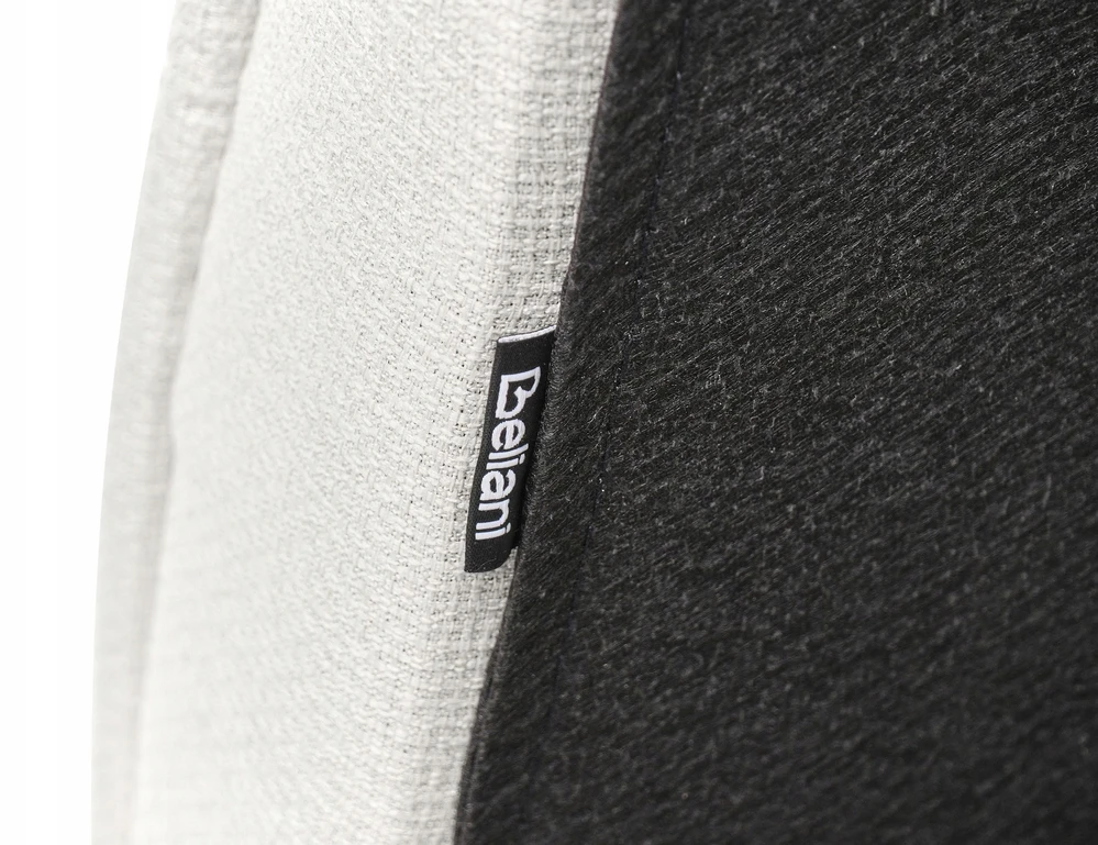 Beliani Trivietė sofa-lova SILJAN, kreminė