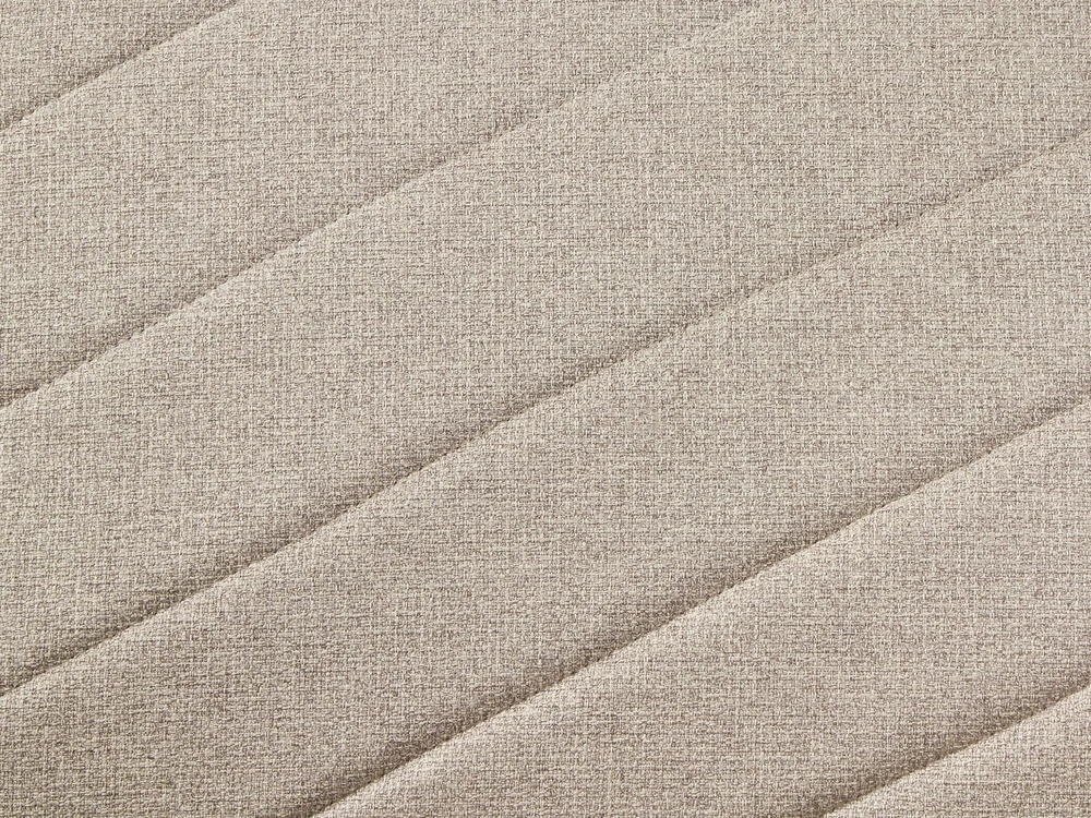 Beliani Išskleidžiama 3 vietų sofa SENJA iš sintetinio lino, šviesiai ruda