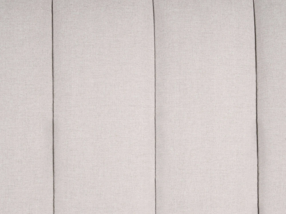 Beliani Trivietė išskleidžiama sofa VIMMERBY, smėlio spalvos