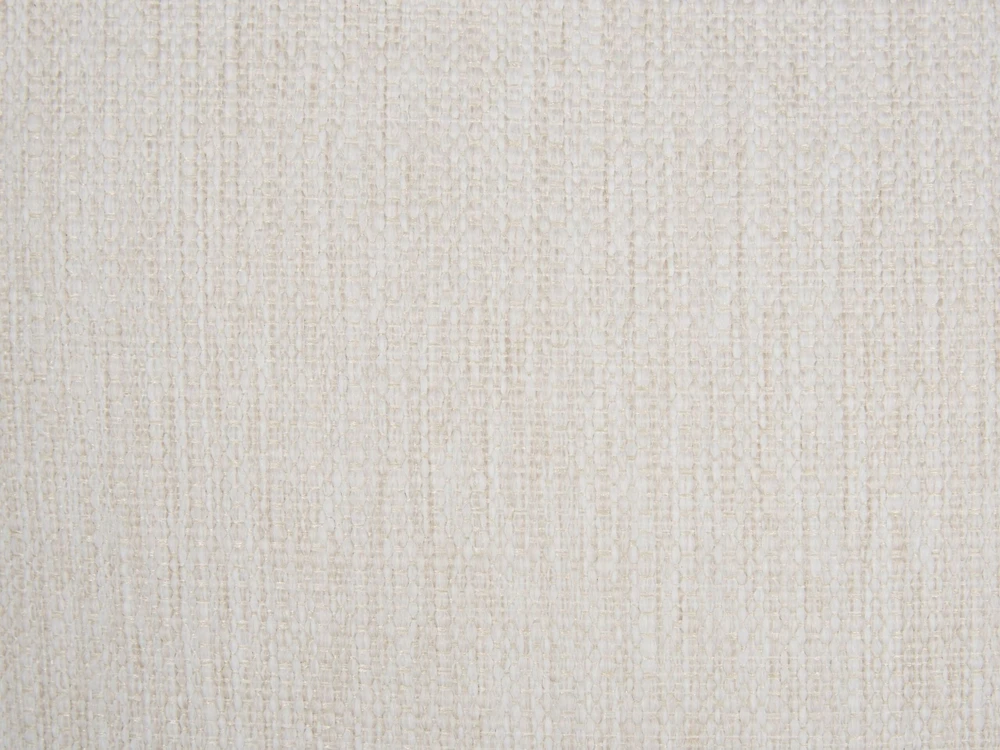 Beliani Trivietė išskleidžiama sofa KRAMA, kreminė balta su patalynės dėže