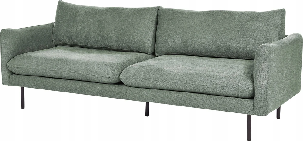 Beliani Trivietė sofa VINTERBRO šviesiai žalia