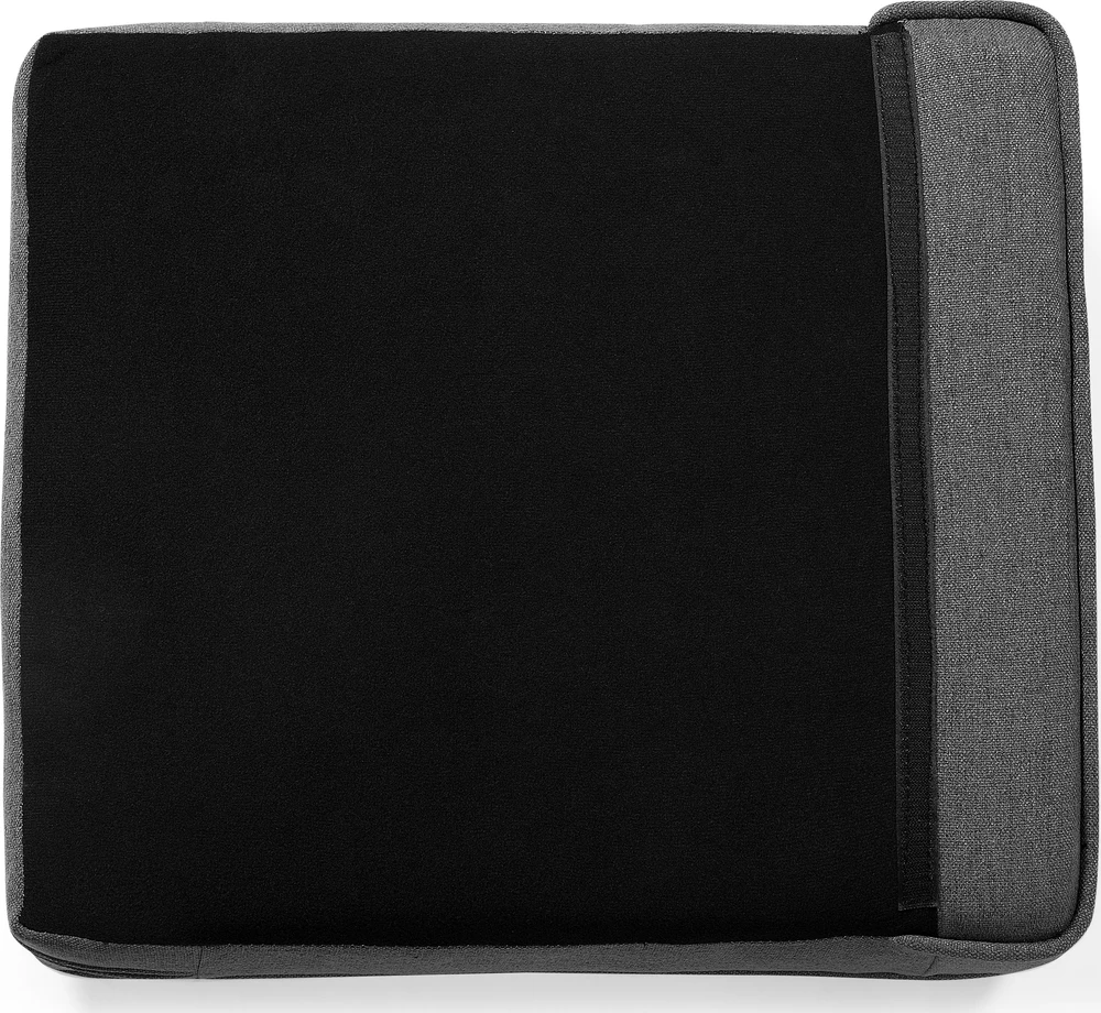 Beliani Trijų vietų sofa CHESTERFIELD Pilka