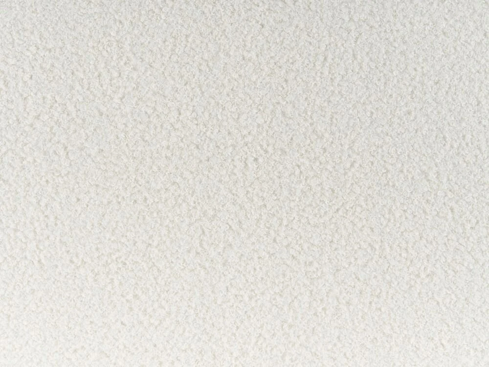 Beliani Trijų vietų sofa LOEN, balta, „Bouclé“