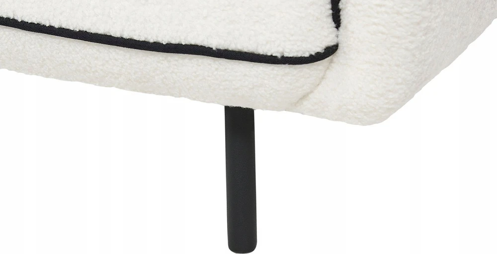 Beliani 3 vietų sofa TONSBERG Boucle, balta