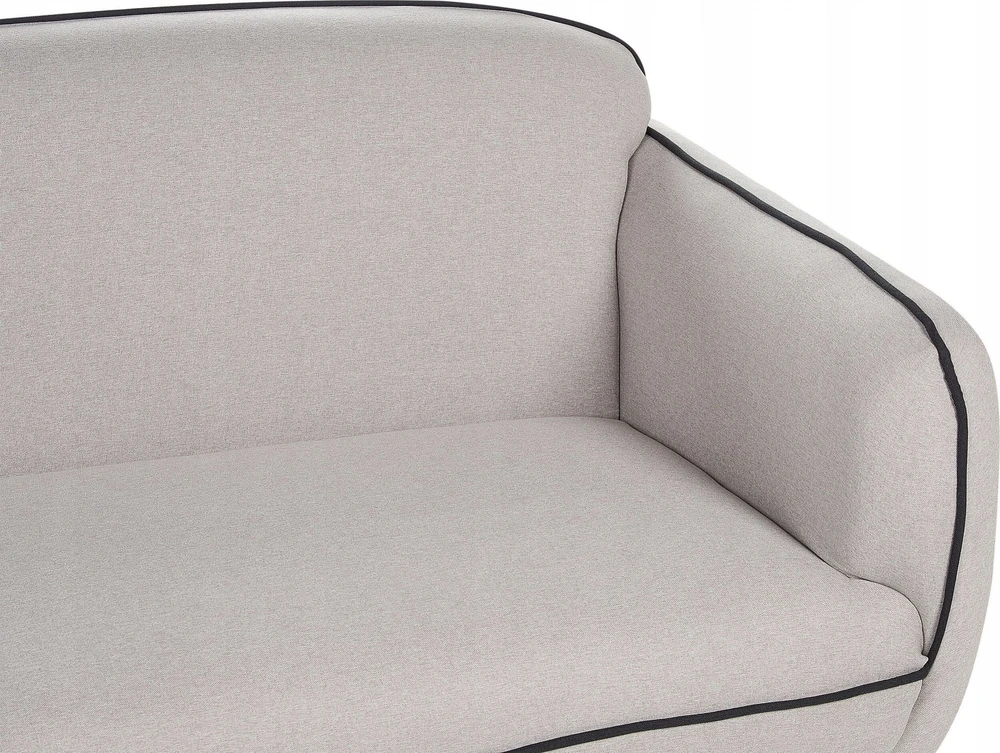 Beliani 3 vietų sofa TONSBERG šviesiai pilka