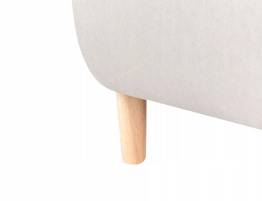 Beliani Sofa UMEA šviesiai smėlio spalvos