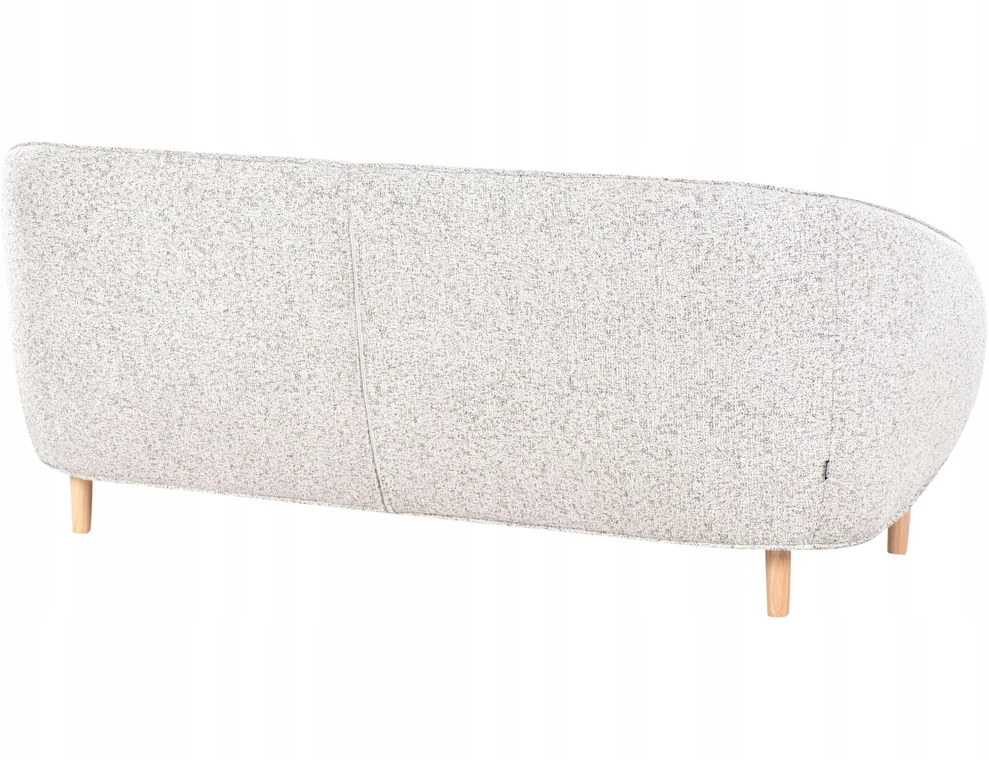 Beliani Sofa UMEA šviesiai smėlio spalvos