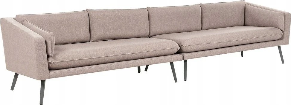 Beliani 4 vietų sodo sofa LORETELLO smėlio spalvos