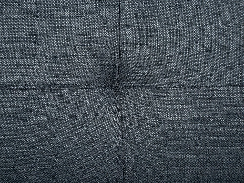 Beliani Trivietė išskleidžiama sofa BRISTOL tamsiai mėlyna