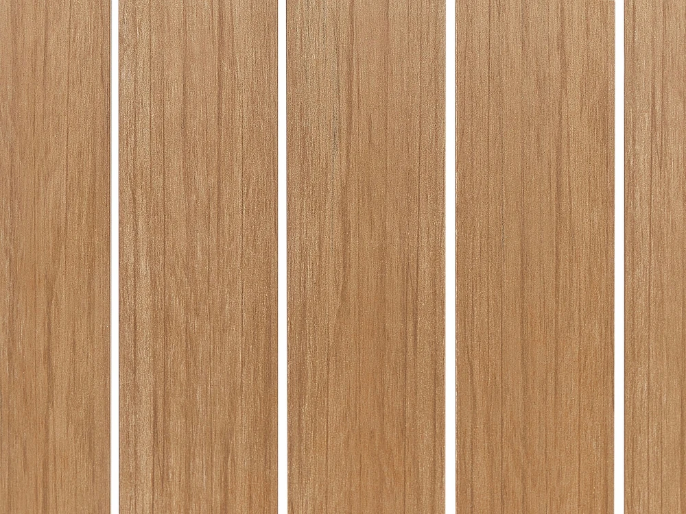 Beliani Sodo stalas MESSINA 100 cm 52 cm, juodas
