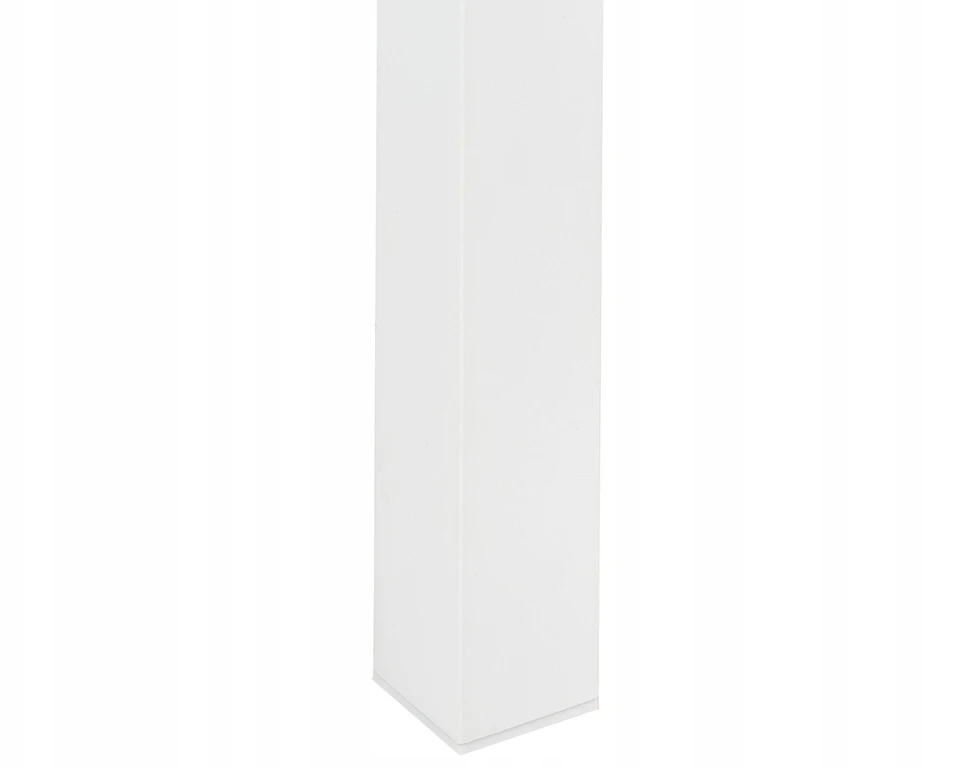 Beliani Sodo stalas MESSINA 100 cm 52 cm baltas