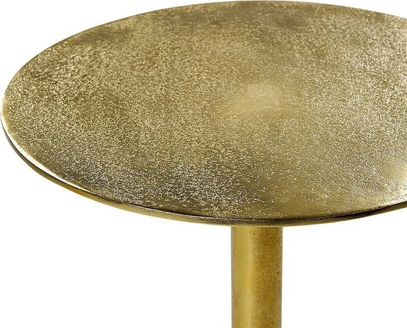 Beliani COLIBRI pagalbinis staliukas, metalinis, auksinės spalvos