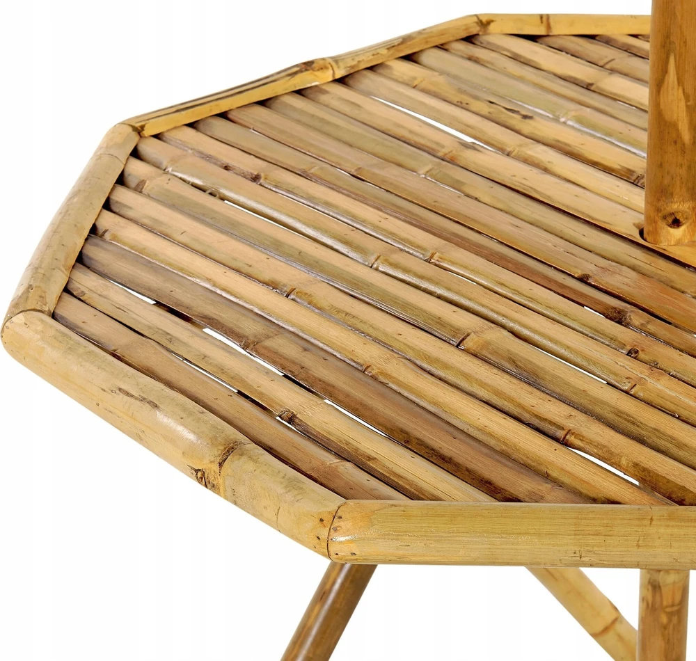 Beliani Bistro staliukas MOLISE 85 cm Bambuko spalvos