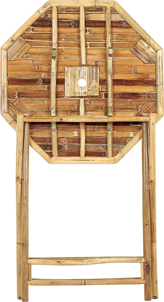Beliani Bistro staliukas MOLISE 85 cm Bambuko spalvos