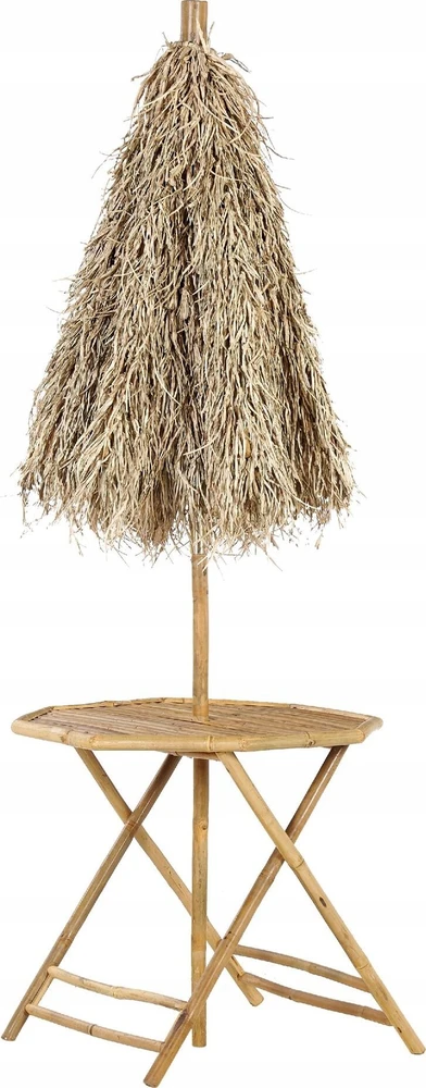 Beliani Bistro staliukas MOLISE 85 cm Bambuko spalvos