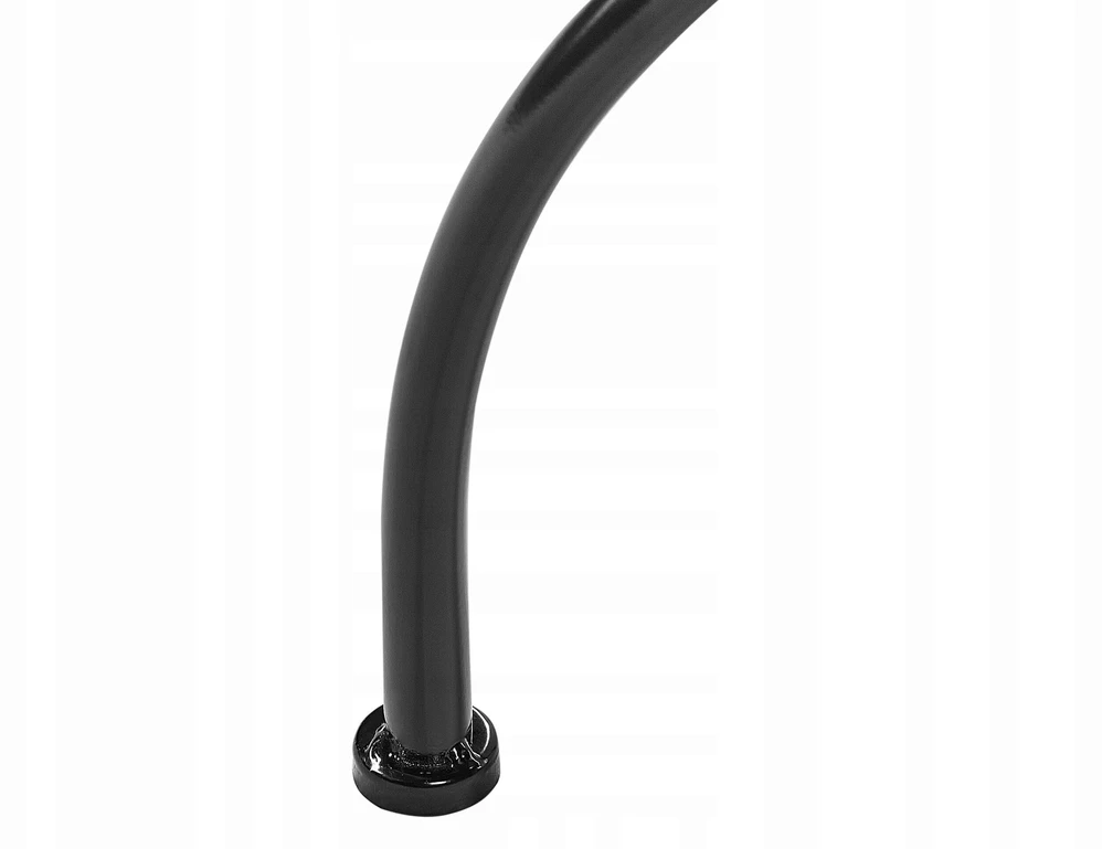 Beliani Bistro staliukas CIVITA 60 cm, metalinis, juodas