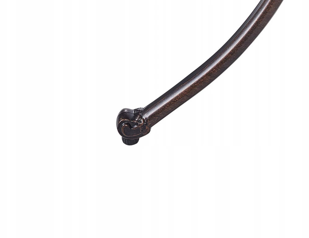 Beliani Bistro staliukas ANDALO 68 cm 68 cm metalinis rudas
