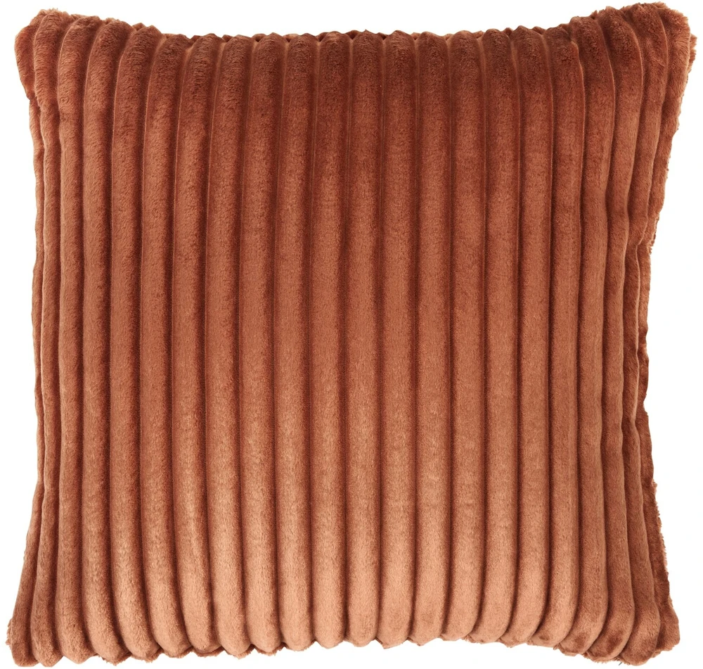 Beliani Kampinė sofa STENUM, velvetas, ruda, dešininė