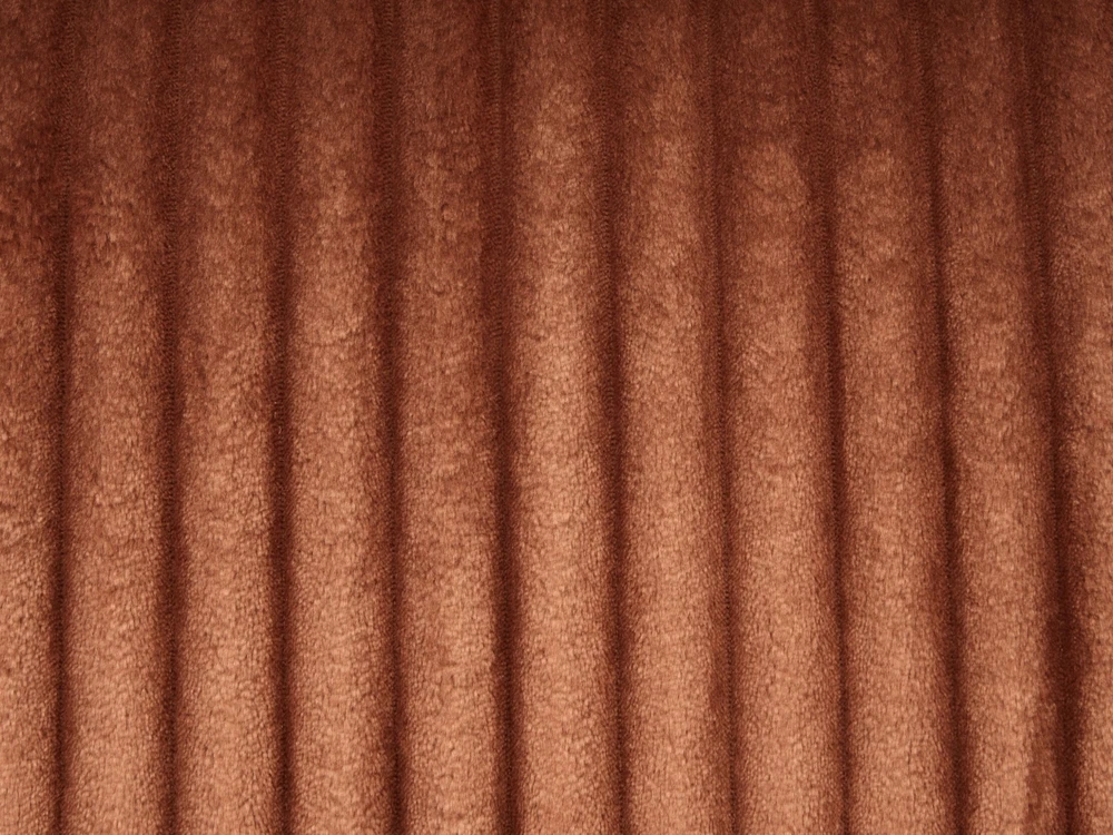 Beliani Kampinė sofa STENUM, velvetas, ruda, dešininė