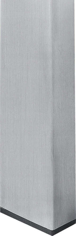 Beliani Sodo stalas COSOLETO 180 cm 90 cm stiklas baltas