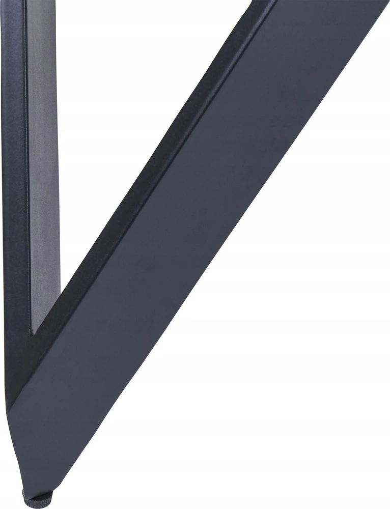 Beliani Valgomojo stalas OXHILL Juodas 120 cm