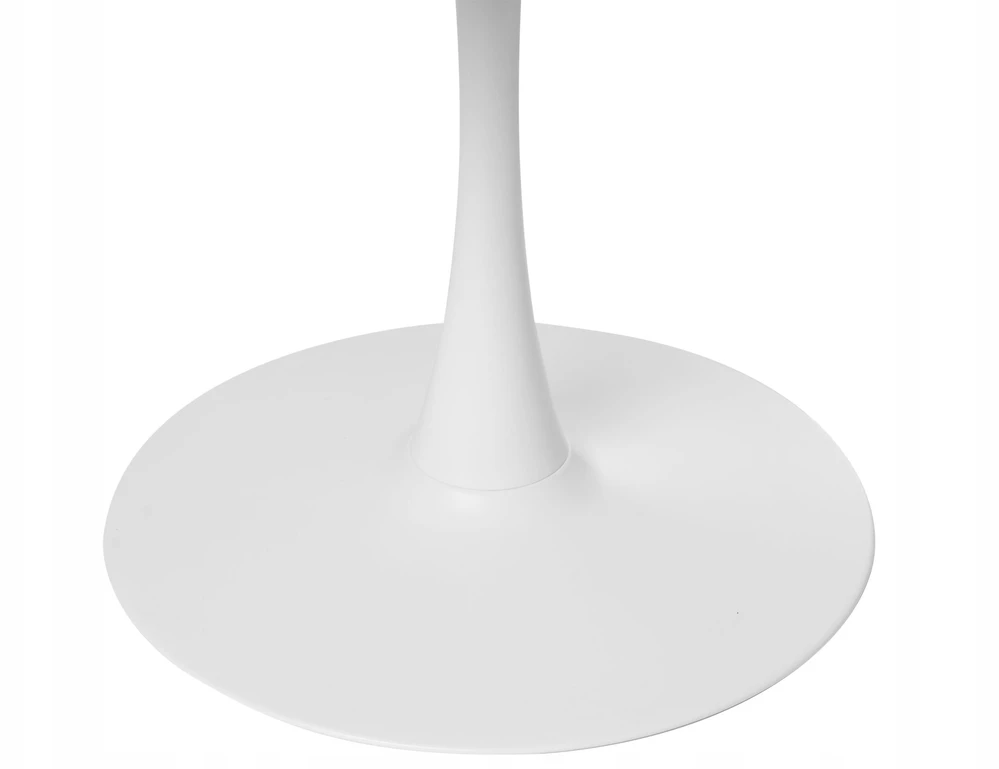 Beliani Valgomojo stalas BOCA baltas 120 cm