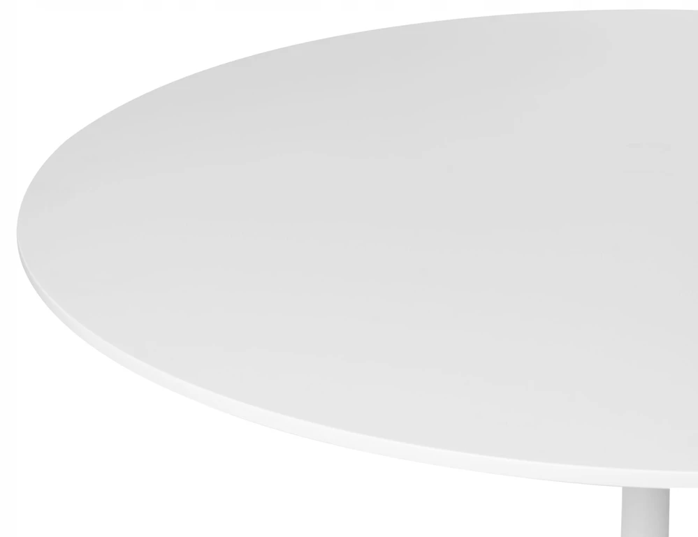 Beliani Valgomojo stalas BOCA baltas 120 cm