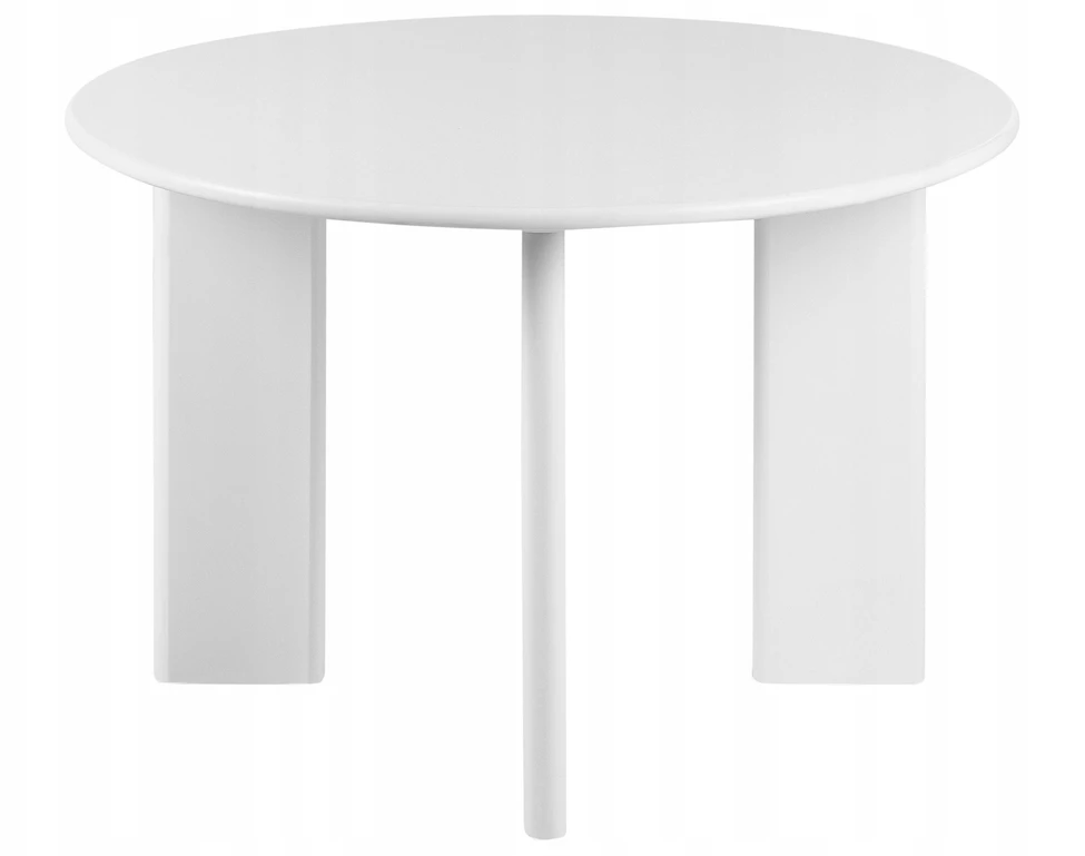 Beliani Valgomojo stalas COSMO baltas 120 cm