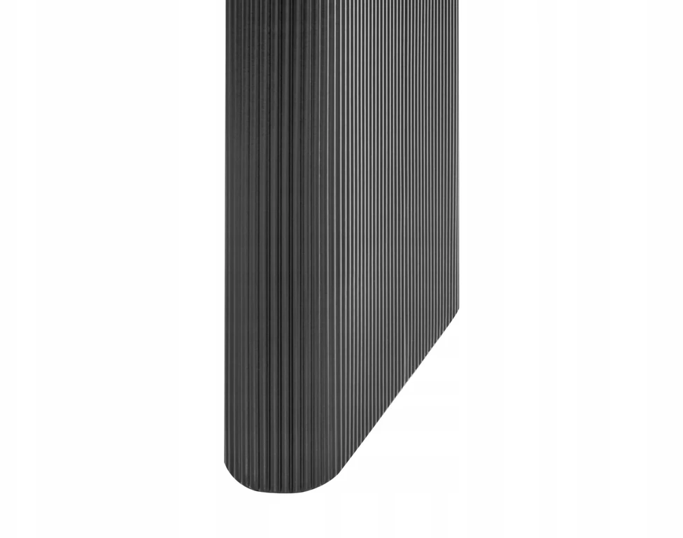 Valgomojo stalas Beliani PEERY juodas 198 cm 93 cm