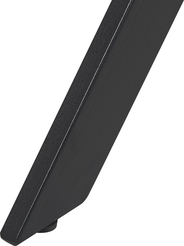 Beliani Valgomasis stalas BENSON šviesiai pilkas, išskleidžiamas 140/180 cm 80 cm