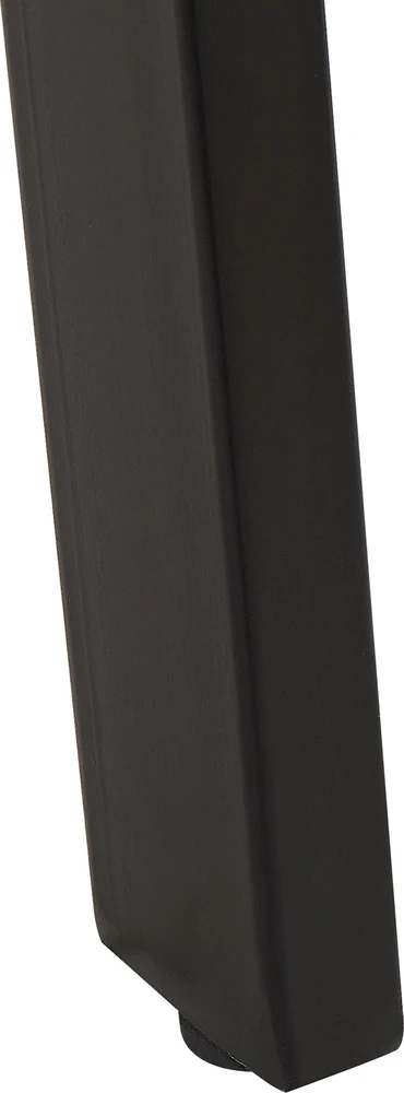 Beliani Išskleidžiamas valgomojo stalas HARLOW tamsiai rudas 140/180 cm 90 cm