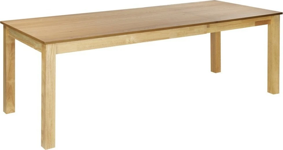 Beliani Išskleidžiamas valgomojo stalas MADURA natūralus uosis 160/240 cm 90 cm