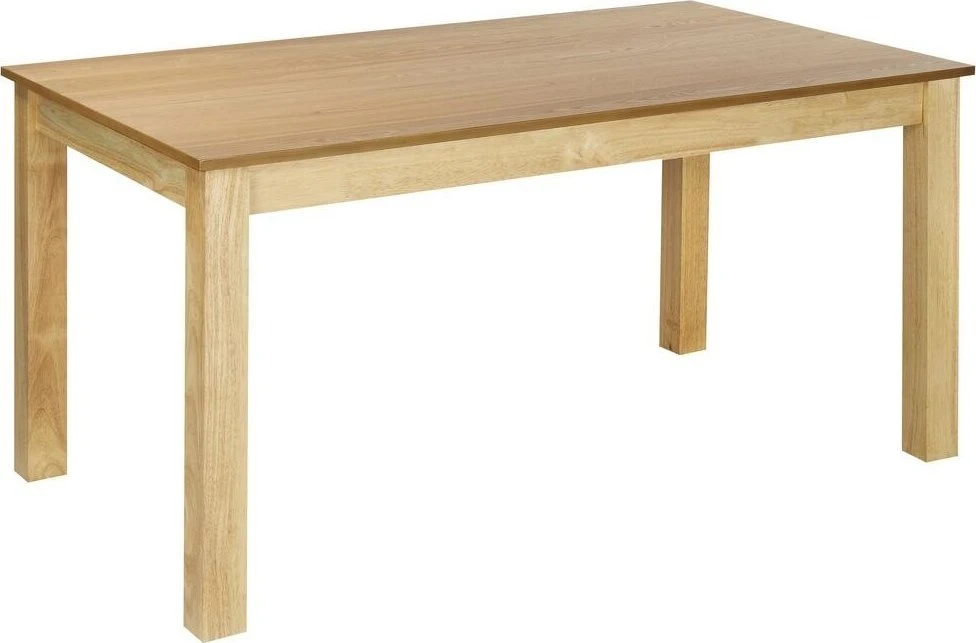 Beliani Išskleidžiamas valgomojo stalas MADURA natūralus uosis 160/240 cm 90 cm