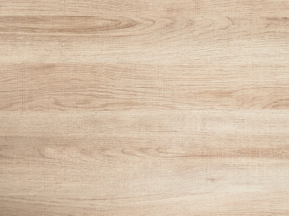 Beliani Išskleidžiamas valgomojo stalas ANSELL šviesiai rudas 160/200 cm 90 cm