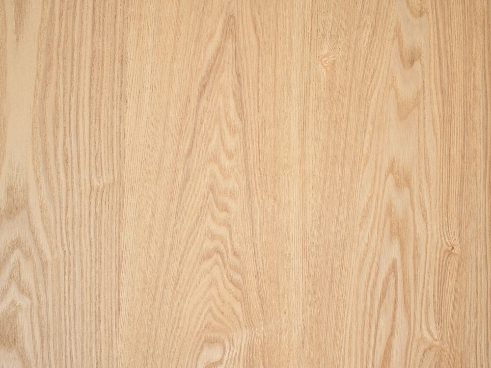 Beliani Išskleidžiamas valgomojo stalas BARNES, šviesus uosio atspalvis, 160/200 cm, 90 cm