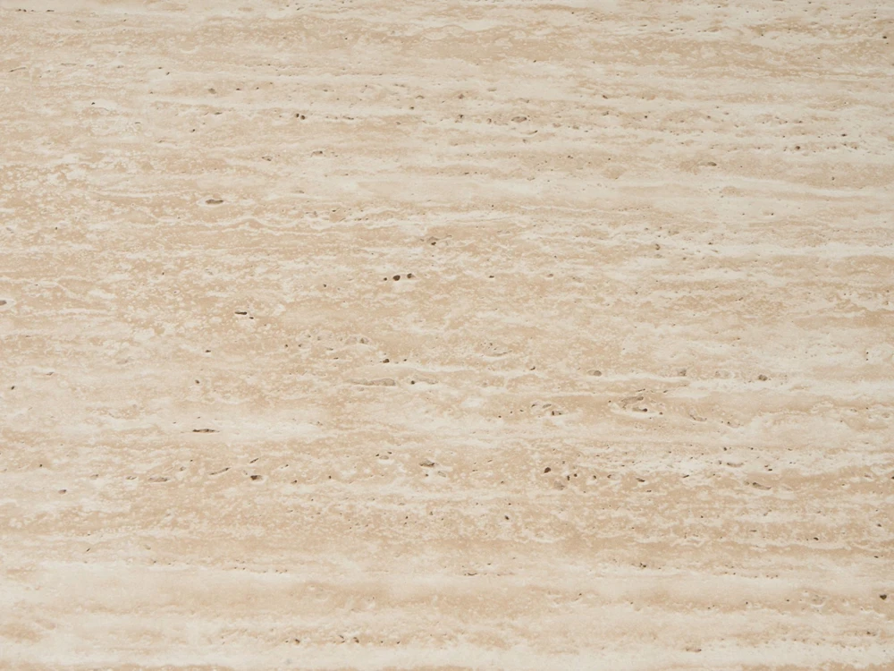 Beliani Valgomojo stalas TRAVERS Travertino efektas 180 cm 90 cm