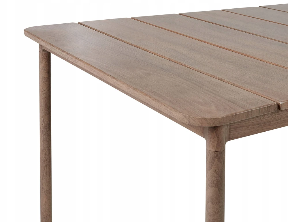 Beliani Sodo stalas FLAVIA 185 cm 96 cm metalinis rudas
