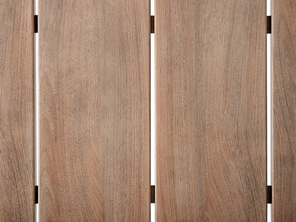 Beliani Sodo stalas FLAVIA 185 cm 96 cm metalinis rudas