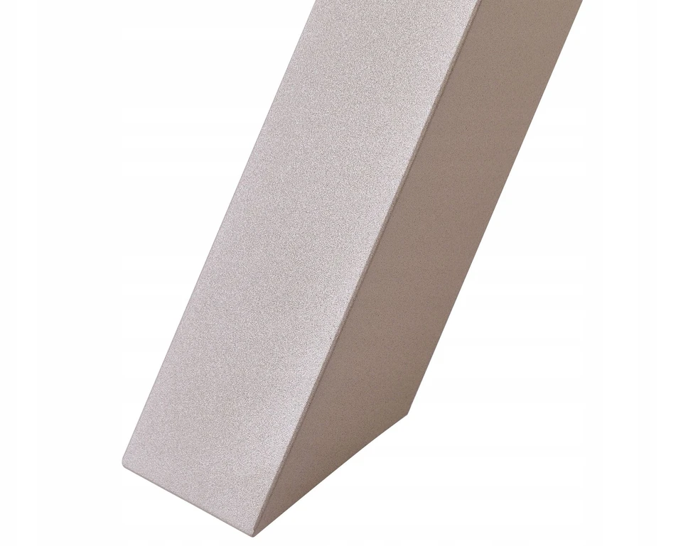 Beliani Sodo stalas CASCAIS 200 cm 105 cm Metalinis smėlio spalvos