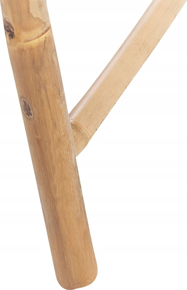 Beliani Sodo stalas MOLISE 120 cm 69 cm Bambukas Šviesiai rudas