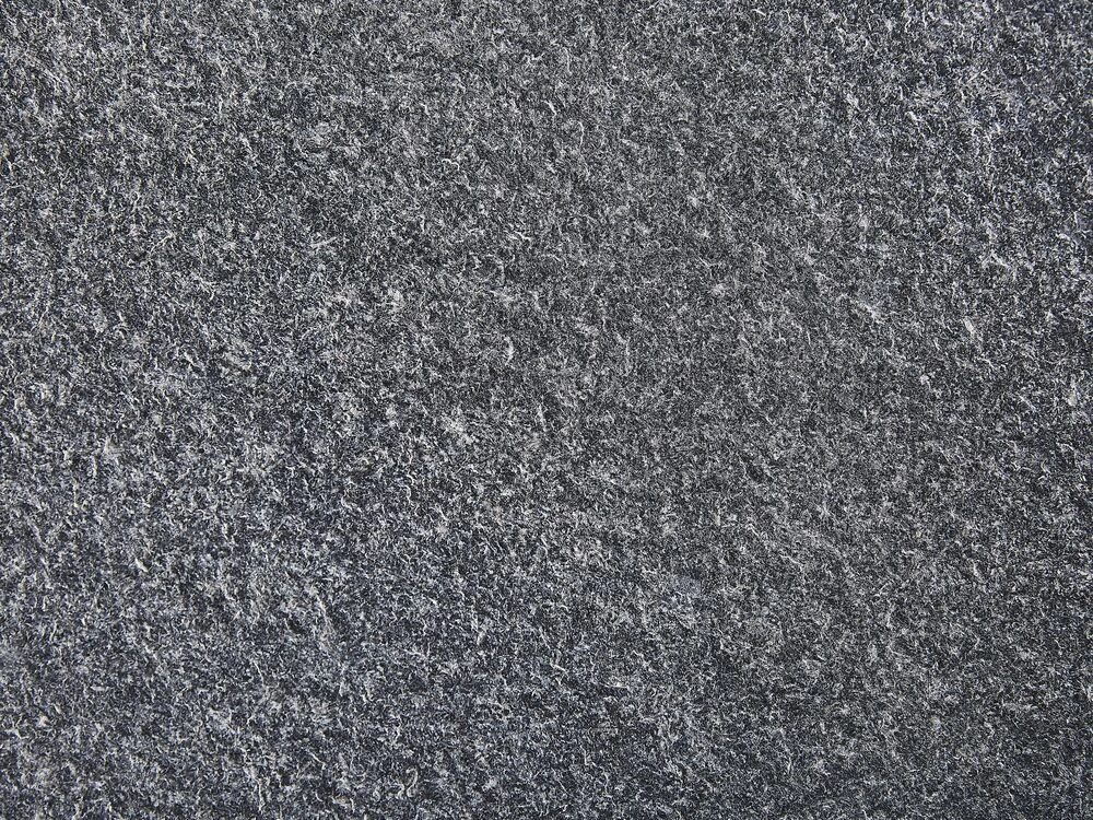 Beliani Sodo stalas GROSSETO 180 cm 90 cm degintas granitas grafito spalvos