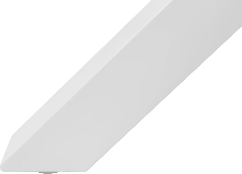 Beliani Sodo stalas MALETTO 120 cm, pilkas stiklas