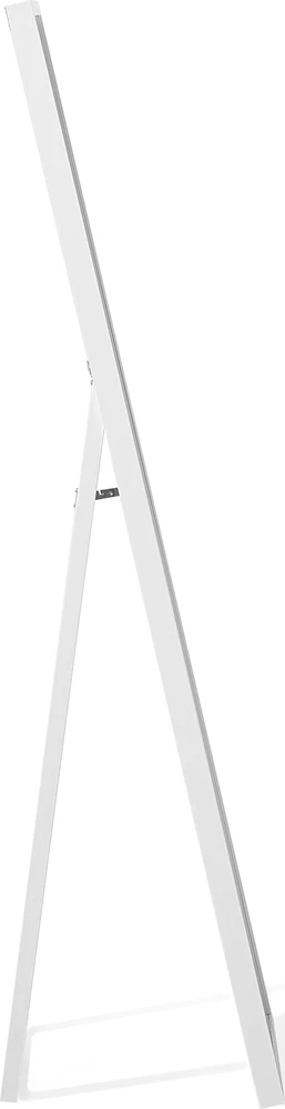 Beliani Pastatomas veidrodis TORCY 140 cm Baltas