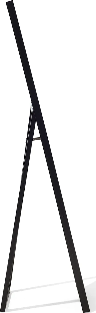 Beliani Pastatomas veidrodis TORCY 140 cm, juodas