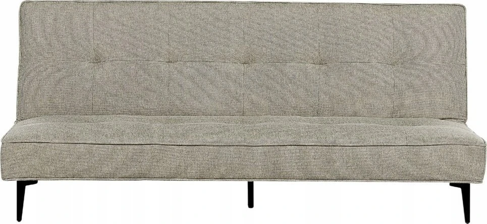 Beliani Trivietė išlankstoma sofa ESSVIK šviesiai žalia