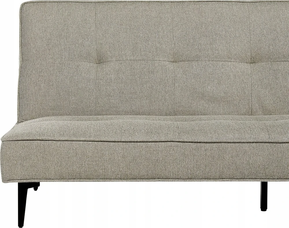 Beliani Trivietė išlankstoma sofa ESSVIK šviesiai žalia